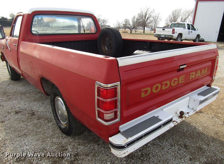 image for item DH8388 1983 Dodge D150 pickup truck