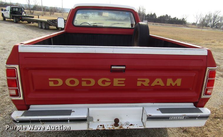 image for item DH8388 1983 Dodge D150 pickup truck