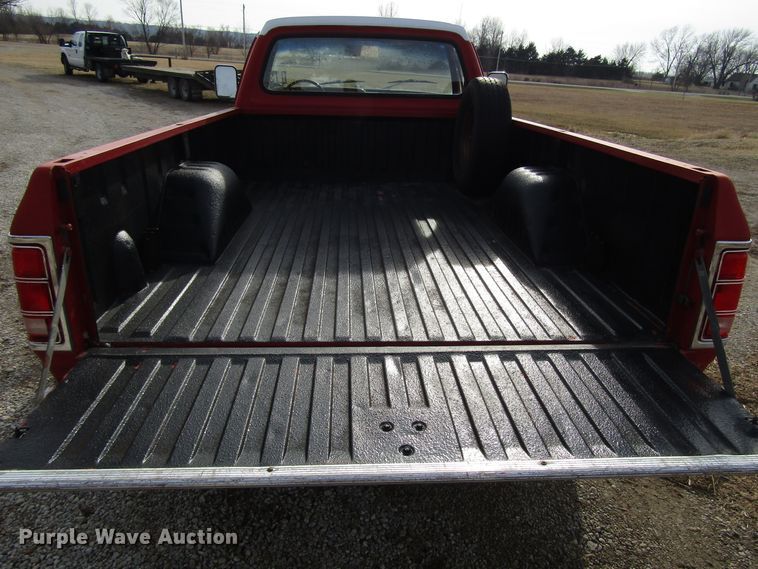 image for item DH8388 1983 Dodge D150 pickup truck