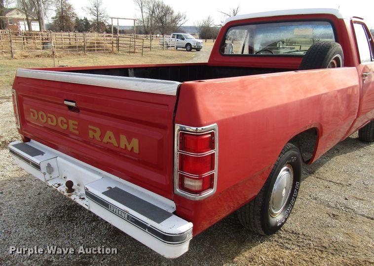image for item DH8388 1983 Dodge D150 pickup truck