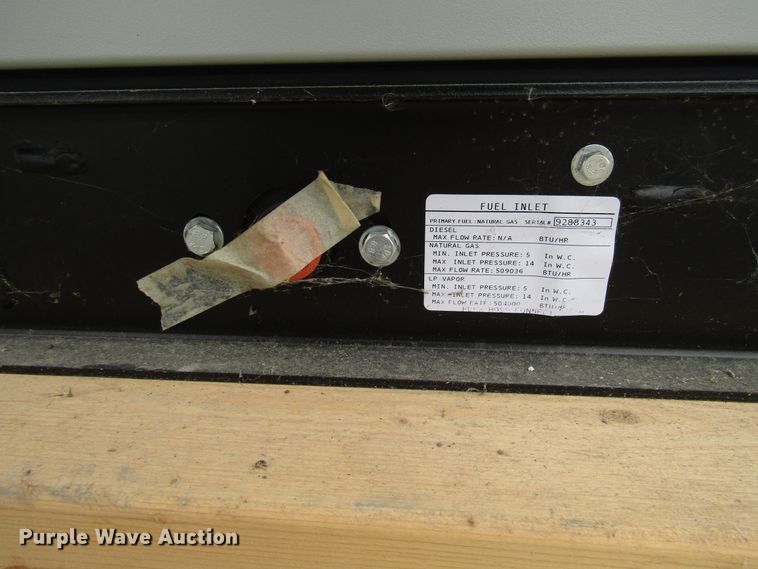 image for item DH8420 2014 Generac QT03624KNAX generator