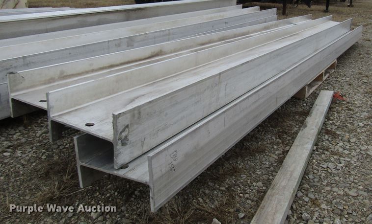 image for item DH8426 (5) aluminum H-beams