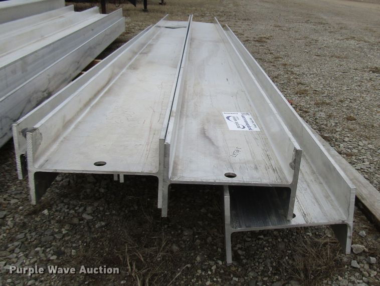 image for item DH8426 (5) aluminum H-beams