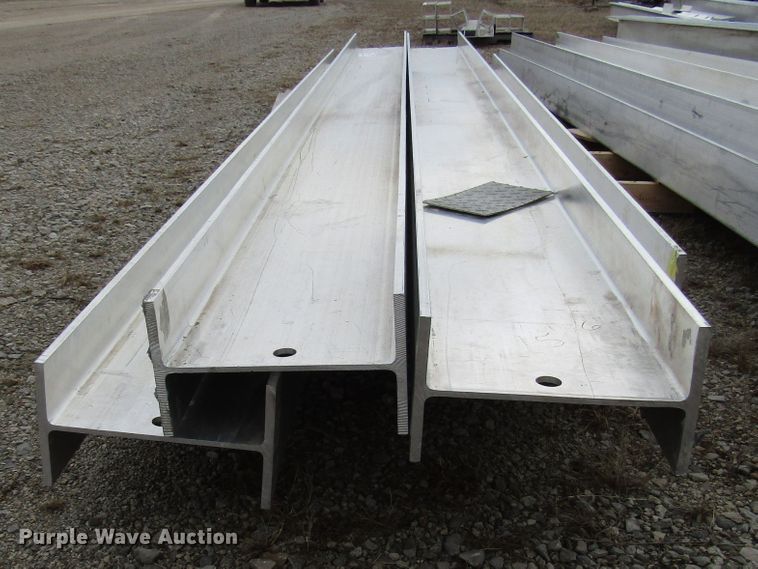 image for item DH8426 (5) aluminum H-beams