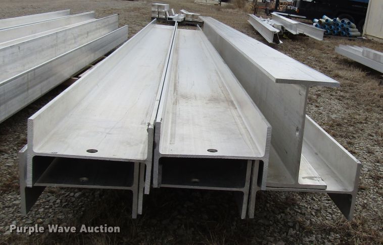 image for item DH8427 (6) aluminum H-beams
