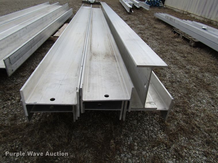 image for item DH8427 (6) aluminum H-beams