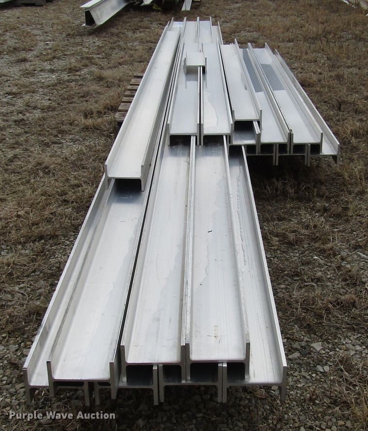 image for item DH8428 (17) aluminum H-beams