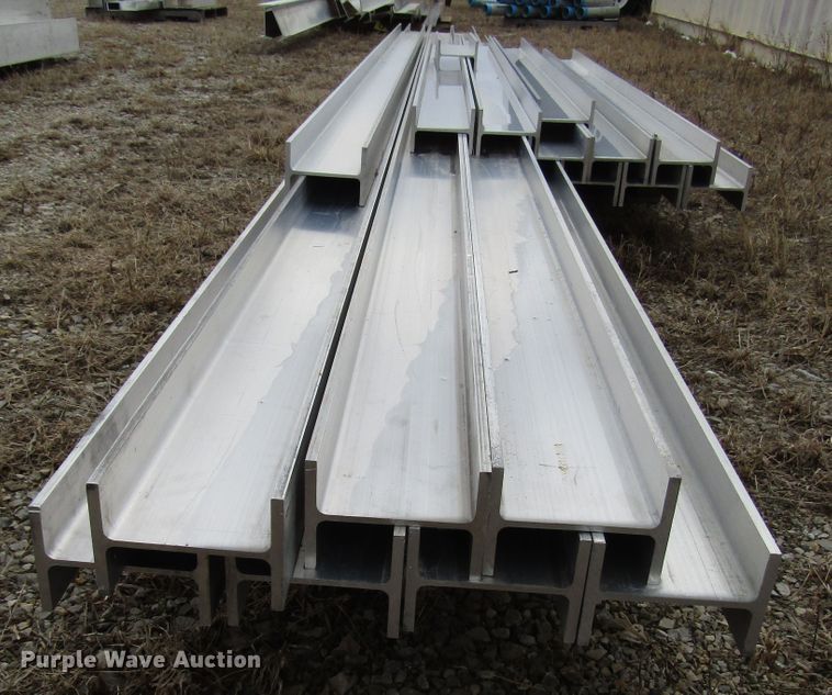 image for item DH8428 (17) aluminum H-beams