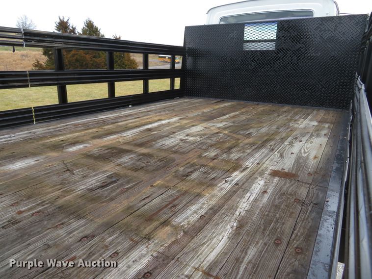 image for item DI2022 1993 Ford L8000 AeroMax flatbed truck