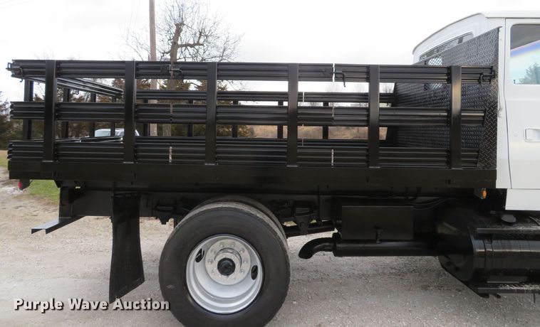 image for item DI2022 1993 Ford L8000 AeroMax flatbed truck