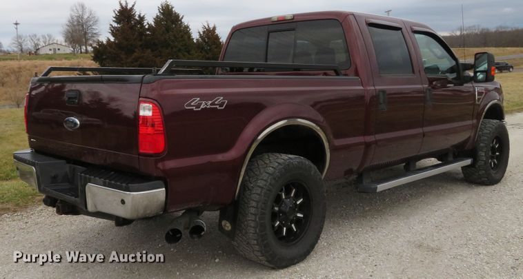 image for item DI2023 2009 Ford F250 Super Duty Lariat Crew Cab pickup truck