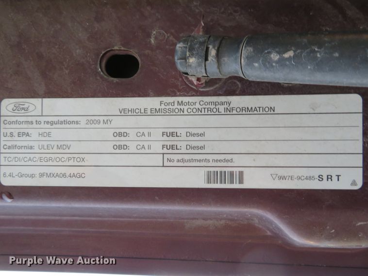 image for item DI2023 2009 Ford F250 Super Duty Lariat Crew Cab pickup truck