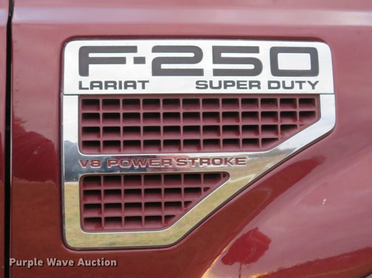 image for item DI2023 2009 Ford F250 Super Duty Lariat Crew Cab pickup truck