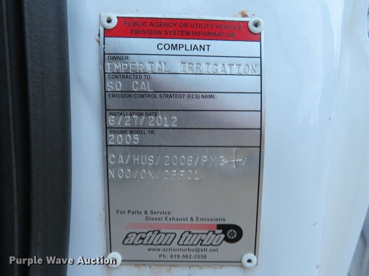 image for item DI2024 2005 Ford F550 Super Duty XL utility truck