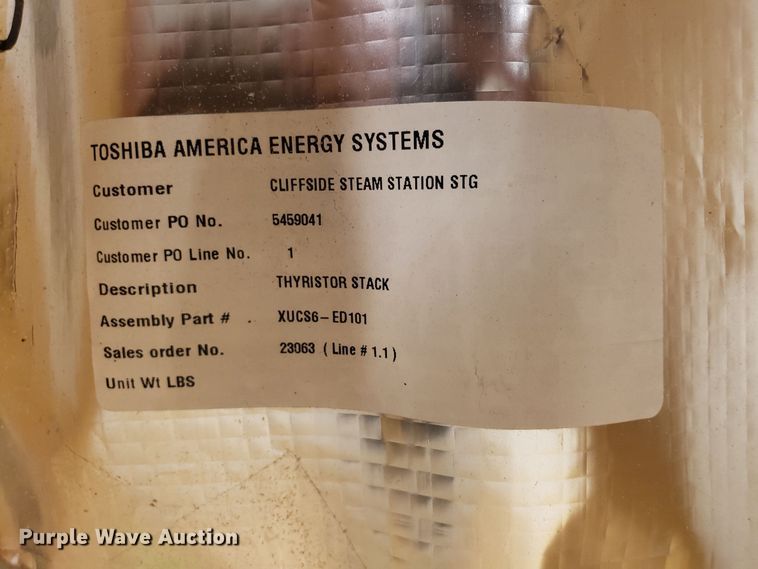 image for item EL9778 (2) Toshiba thyristor stacks