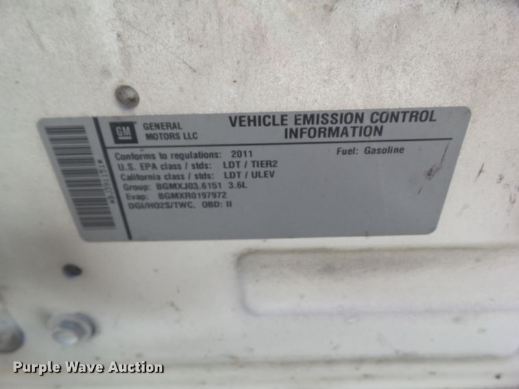 image for item EM9900 2011 Chevrolet Traverse SUV