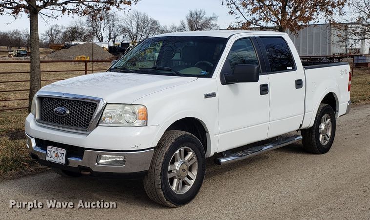 image for item EZ9052 2005 Ford F150 SuperCrew pickup truck