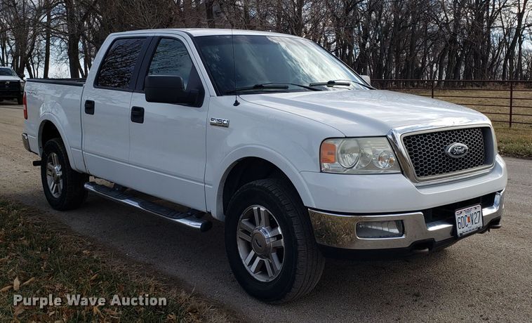 image for item EZ9052 2005 Ford F150 SuperCrew pickup truck