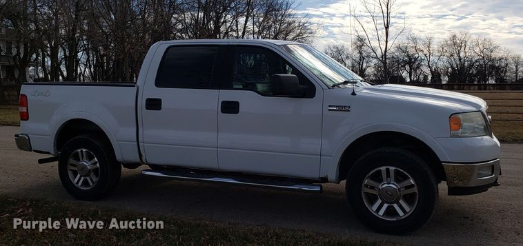 image for item EZ9052 2005 Ford F150 SuperCrew pickup truck