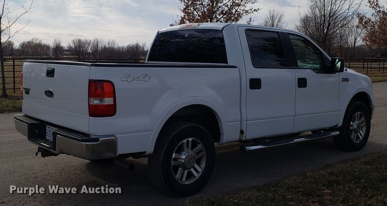 image for item EZ9052 2005 Ford F150 SuperCrew pickup truck