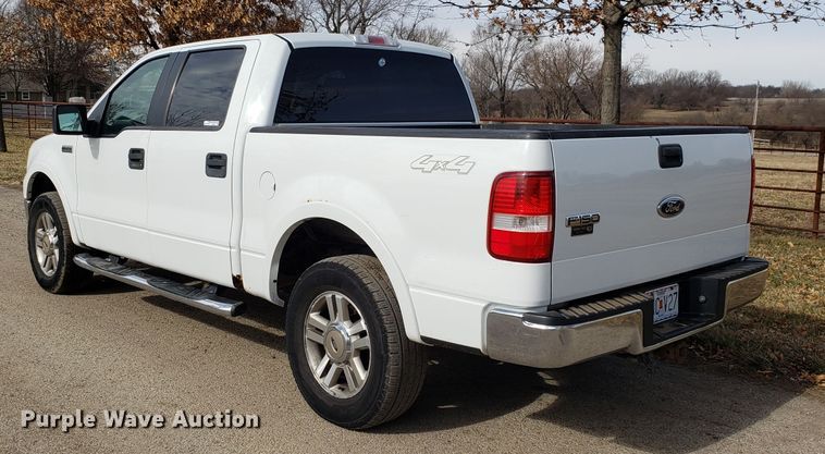 image for item EZ9052 2005 Ford F150 SuperCrew pickup truck