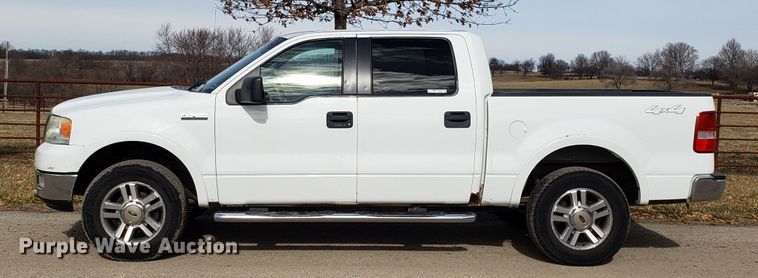 image for item EZ9052 2005 Ford F150 SuperCrew pickup truck