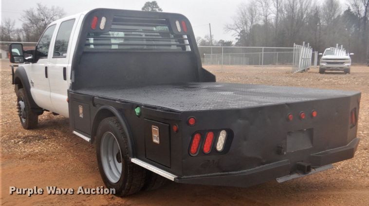 image for item FF9228 2014 Ford F450 Super Duty Crew Cab flatbed truck