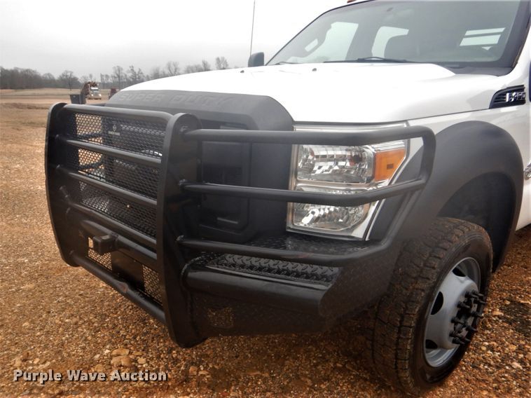 image for item FF9228 2014 Ford F450 Super Duty Crew Cab flatbed truck