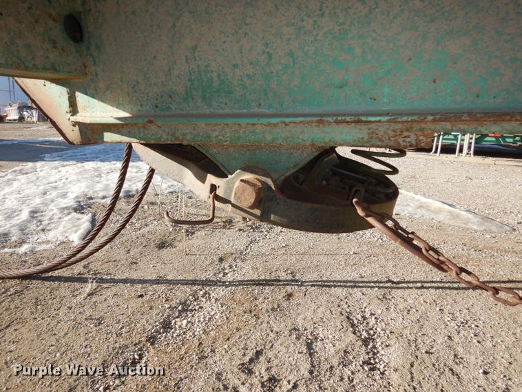 image for item FU9130 1990 shop built drop deck trailer