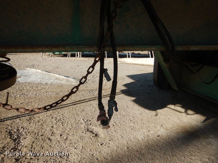 image for item FU9130 1990 shop built drop deck trailer