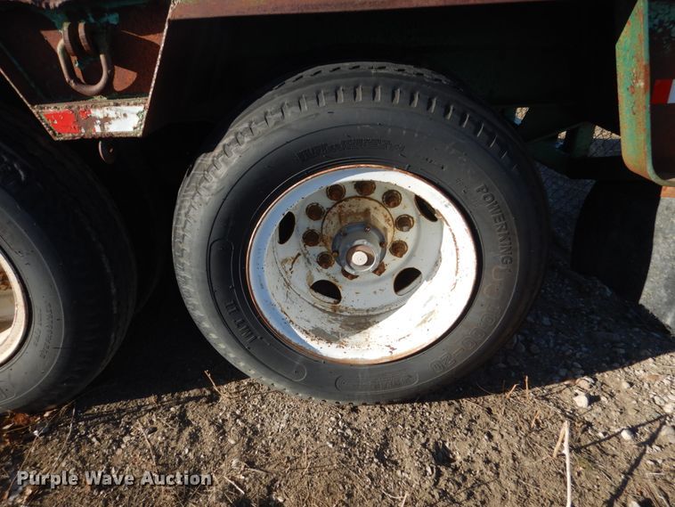 image for item FU9130 1990 shop built drop deck trailer