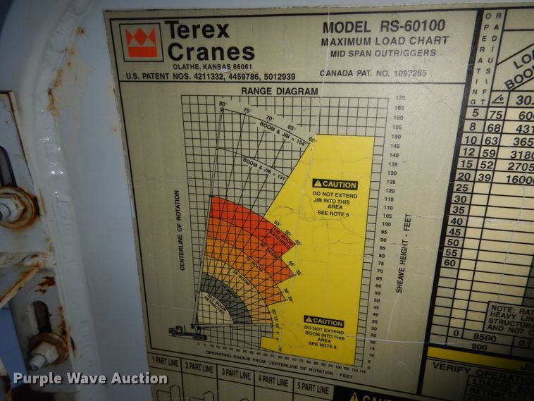 image for item FU9133 2005 Sterling L7500 crane truck