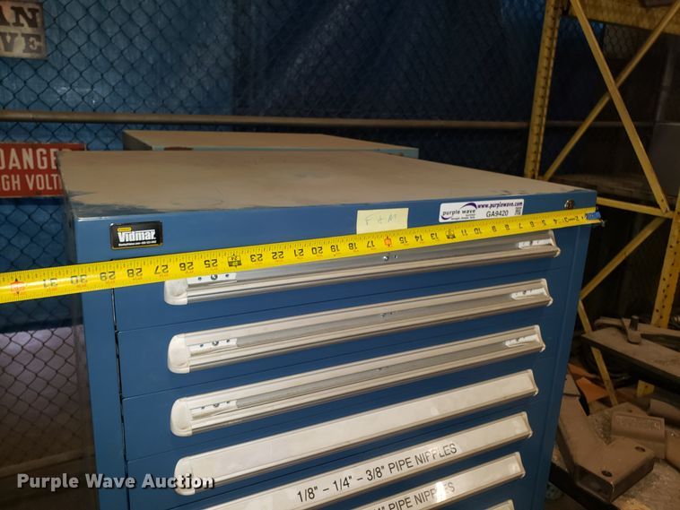 (2) Stanley Vidmar bins in Kansas City, MO Item GA9420 sold Purple Wave