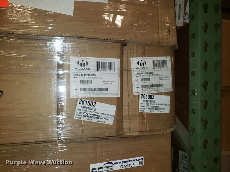 image for item GA9435 Approximately 1,000 electrical metering cans