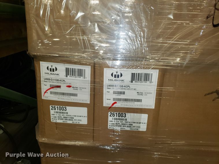 image for item GA9435 Approximately 1,000 electrical metering cans