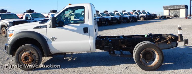 image for item GB9614 2013 Ford F550 Super Duty truck cab and chassis