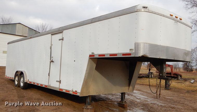 image for item GB9652 2003 Cargo 32GN enclosed cargo trailer
