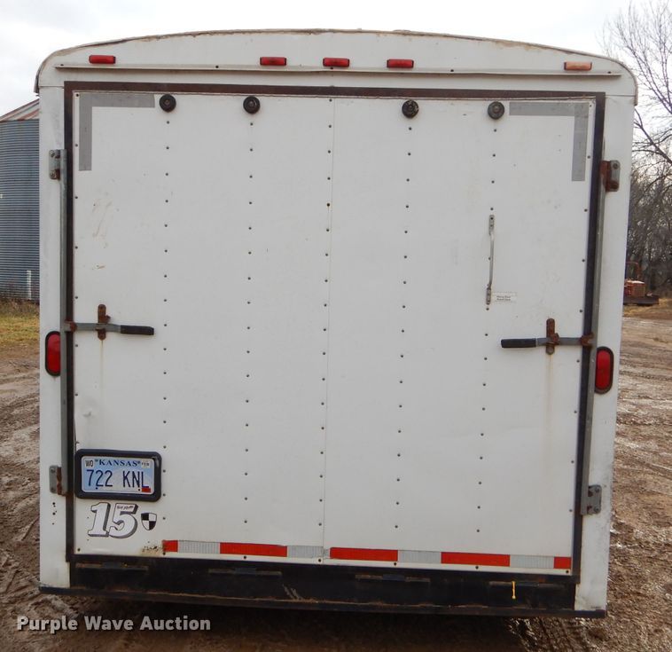 image for item GB9652 2003 Cargo 32GN enclosed cargo trailer