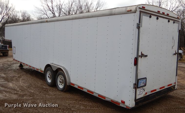 image for item GB9652 2003 Cargo 32GN enclosed cargo trailer