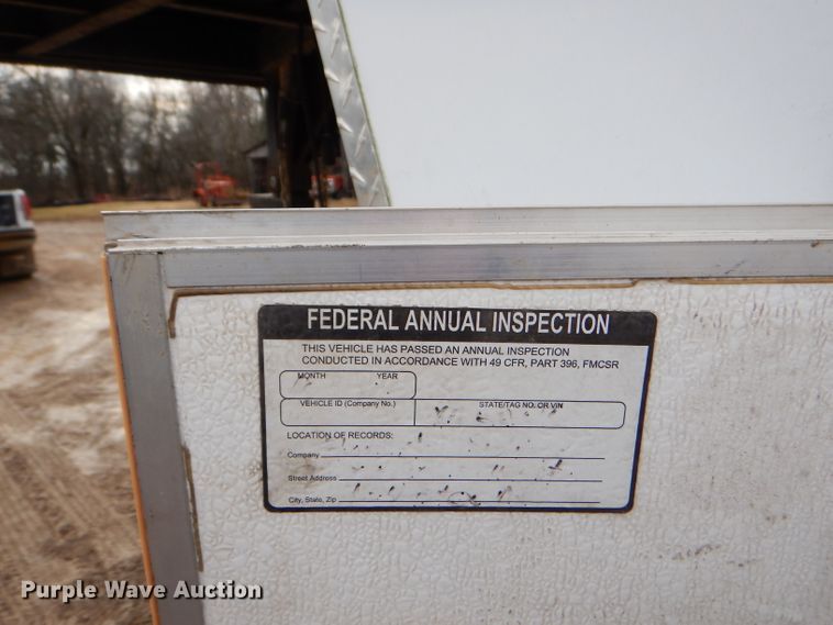 image for item GB9652 2003 Cargo 32GN enclosed cargo trailer