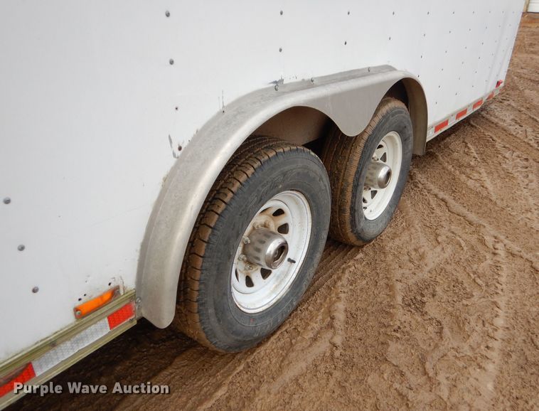 image for item GB9652 2003 Cargo 32GN enclosed cargo trailer