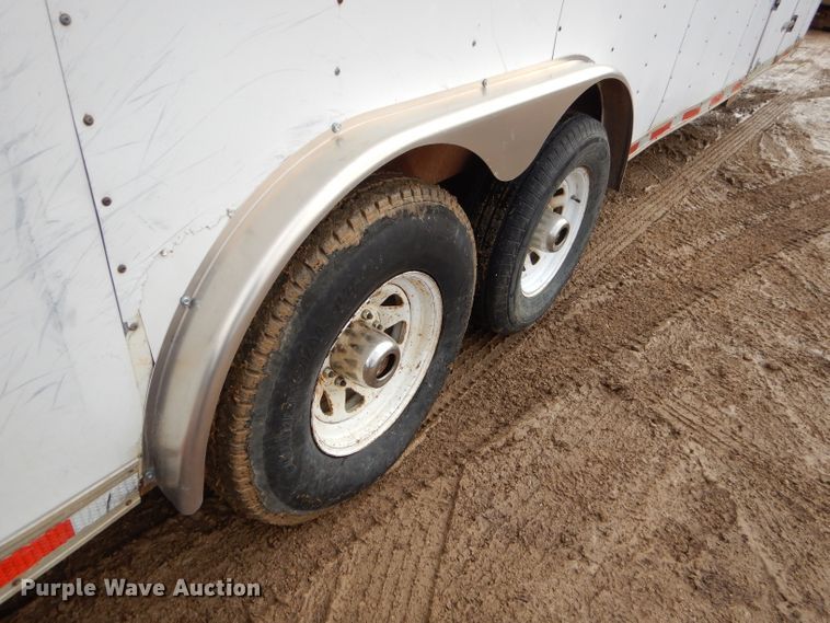 image for item GB9652 2003 Cargo 32GN enclosed cargo trailer