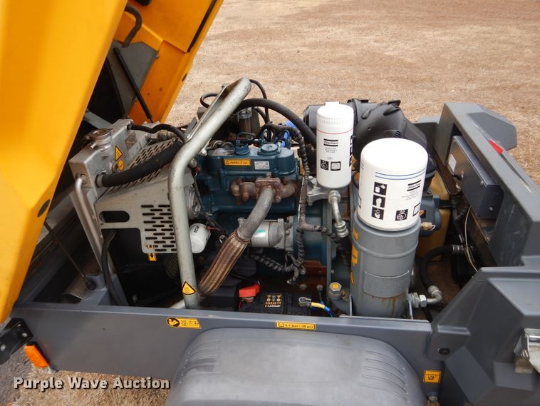 image for item GE9045 2017 Atlas Copco XAS110 air compressor
