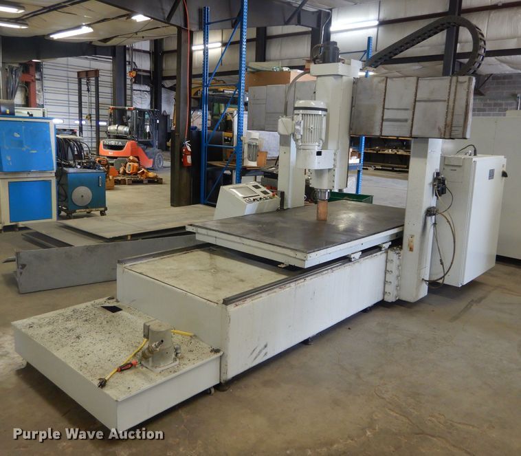 image for item GE9054 2008 Milltronics BR50 CNC vertical bridge mill