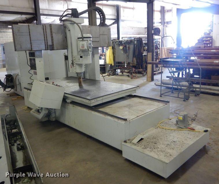 image for item GE9054 2008 Milltronics BR50 CNC vertical bridge mill