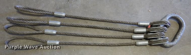 image for item GE9055 Four leg cable lifting sling