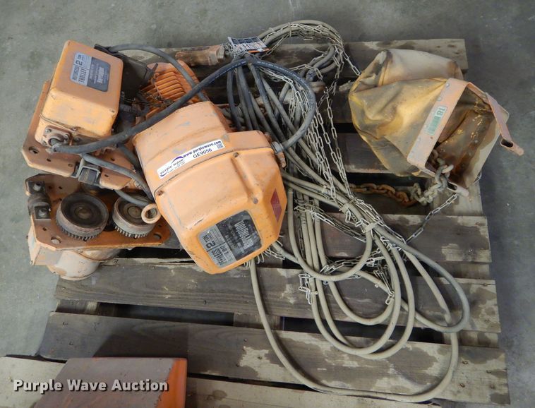image for item GE9056 Harrington MS3-540 hoist