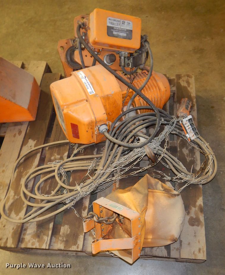 image for item GE9056 Harrington MS3-540 hoist