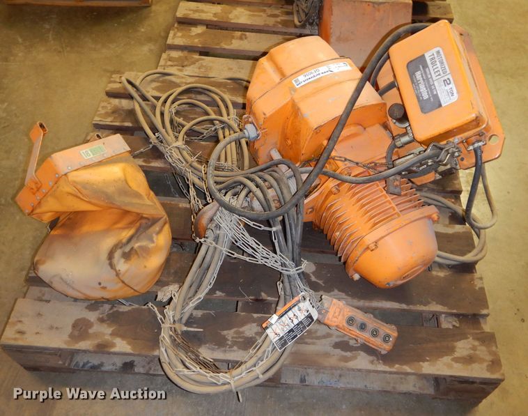 image for item GE9056 Harrington MS3-540 hoist