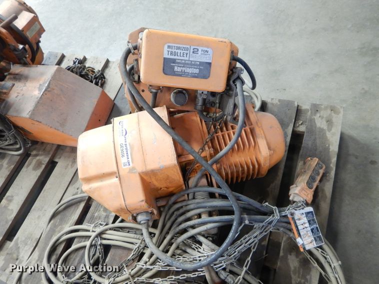 image for item GE9056 Harrington MS3-540 hoist